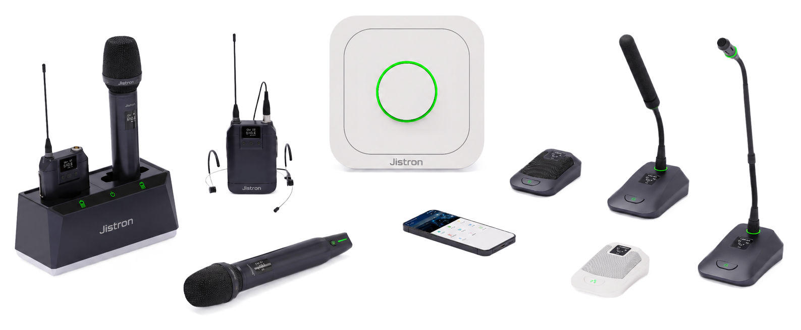 Jistron professional microphone systems
